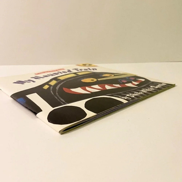 Vintage 1995  Lift the Flap Book My Haunted Train by Sheila White Samton - Picture 9 of 14